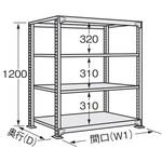 サカエの軽・中量棚 【通販モノタロウ】 物品棚/収納用品