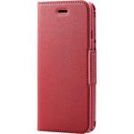 iPhone SE 第3世代/SE 第2世代/8/7 用 ケース カバー レザー 手帳 マグネット フラップ 耐衝撃 軽量 薄型 エレコム