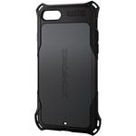 iPhone SE 第3世代/SE 第2世代/8/7 用 ケース カバー ハイブリッド ZEROSHOCK 衝撃吸収フィルム付属 エレコム