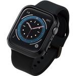 アップルウォッチ 保護ケース バンパー Series 6、5、4、SE [ 44mm ] 側面保護 ハード ポリカーボネート エレコム