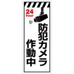防犯カメラ看板 無反射タイプ グリーンクロス 防災防犯標識
