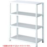 ストレージシェルフ スチール棚4段展開 連結W90cmタイプ ストア・エキスプレス