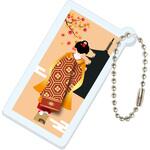 アクリルキーホルダー 舞子柄 アーテック[学校教材・教育玩具]