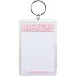 ワンタッチクリアキーホルダー 雑誌風 アーテック[学校教材・教育玩具]