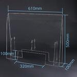 飛沫防止パーテーション 大1.0 窓あきタイプ アーテック[学校教材・教育玩具]