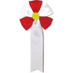 胸章リボン(五方) 赤 アーテック[学校教材・教育玩具]