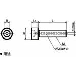 高強度ステンレス六角穴付きボルト(ガス抜き穴つき) NBK(鍋屋バイテック会社)