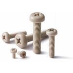 樹脂ねじ(PEEK / 十字穴付きなべ小ねじ / インチねじ) NBK(鍋屋バイテック会社)