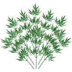 七夕枝笹スプレー10本 長さ53cm ストア・エキスプレス