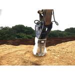 飛散防止ブレーカーカバー 幕体・取付用磁石・ワイヤ付き 600×600×900mm 越智工業所