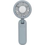 ペルチェ冷却機能ダブルファン カラビナ付 スモーキーブルー ライフオンプロダクツ