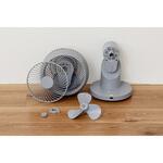 完全分解式AC3Dサーキュレーター リモコン付 ブルーグレー ライフオンプロダクツ