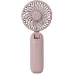 大風量ダブルファン カラビナ付 スモーキーピンク ライフオンプロダクツ