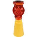 ソーラーLED工事灯(コーン用) セーフラン安全用品