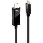 USB3.1 Type-C to HDMI 2.0 HDR アクティブ変換ケーブル LINDY