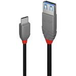 ANTHRA LINE USB3.2 Gen2 Type-C to Type-A オス/メス OTGケーブル LINDY