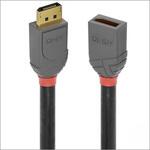 ANTHRA LINE DisplayPort 1.4 オス/メス 延長ケーブル LINDY