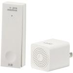 ワイヤレスチャイムセット 自家発電式押しボタン AC電源受信機 オーム電機