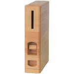 桐製スリムライスディスペンサー ジャパンサミック