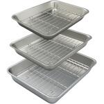 ステンアミ付角バットオールセット Kitchen+a