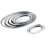 18-0 巻渕小判皿 AG(赤川器物製作所)