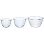 耐熱ガラス製ボウル 3個セット 900/1500/2200ml 各1個 HARIO