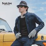 コーデュラデニムライダースジャケット Scot.Inc