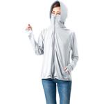 接触冷感UVプロテクトパーカー シャイン L アルファックス