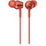 密閉型インナーイヤーレシーバー レッド SONY