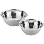 18-8メジャーボウル2pcs(18・21cm) ヨシカワ