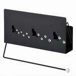 クロネコキッチン ラップ&ペーパーホルダー ヨシカワ