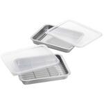 ステンレス浅型バットセット ヨシカワ