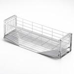 シンクサイド幅の広がるスタイリッシュ水切り ヨシカワ