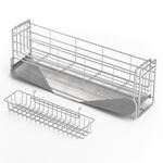 スリムなシンクサイド幅の広がる水切り ヨシカワ