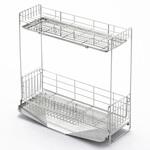 シンクサイド幅の広がる2段水切り ヨシカワ