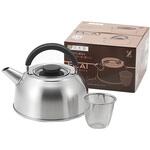 FLAT コンパクトなケトル ストレーナー付き ヨシカワ