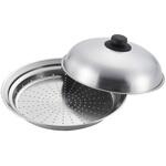 美味彩菜 フライパンにのせて使う 蒸しプレート(フタ付) ヨシカワ