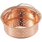 純銅 排水口ゴミ受け(皿巻型) ヨシカワ