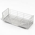 皿が立つシンクサイド幅の広がる水切り ヨシカワ