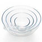 and 軽くて割れないレンジボウル 4pcs ヨシカワ