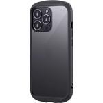 iPhone 13 Pro 耐衝撃ハイブリッドケース「Cleary」 ストラップホール付 LEPLUS