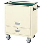 サカエ エスエスワゴン SS-B2N エスエスワゴン サカエ スチール製ワゴン (キャビネット・引出付