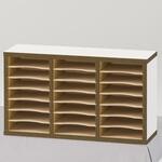 折紙整理棚21段 白 1個 ナナミ