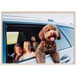 木目調アルミ額縁 アミネオ・グランデ A3  ナチュラル Kenko(ケンコートキナー)