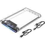 2.5インチ HDD/SSDケース クリアタイプ USB Type-C 3.1 GEN2 ORICO