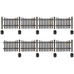 ピケットフェンス U型 平地8連結セット 住まいスタイル