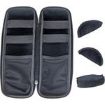 R25-O-TOOLCASEF-BK R250 ツールケース ファットタイプ カーボン柄/ブラックファスナー R250