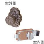 宮殿1号 WC表示 外開(塗装ブラウン) GIKEN(川口技研)