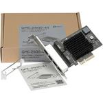 GPE-2500-4T Planex PCIeバス対応 2.5GBASE-T 4ポート LANアダプター プラネックスコミュニケーションズ