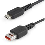 USBSCHAU1M USB充電特化ケーブル/給電のみ対応/USBデータ通信機能カット対応データブロッカーケーブル StarTech.com